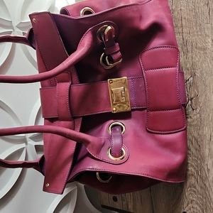 JIMMY CHOO handbag vintage purple